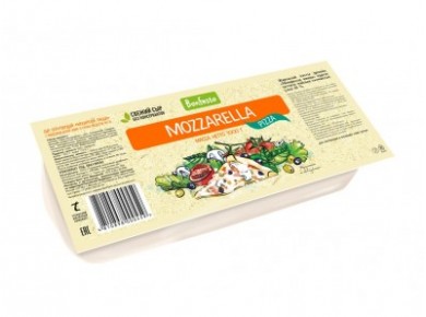 Сыр Моцарелла для пиццы BONFESTO 40%, 1кг, 1 штука