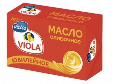Сливочное масло VIOLA 82%, 400г, 1 штука
