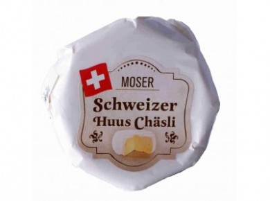 Сыр Хуус Часли MOSER 55%, 125г, 1 штука