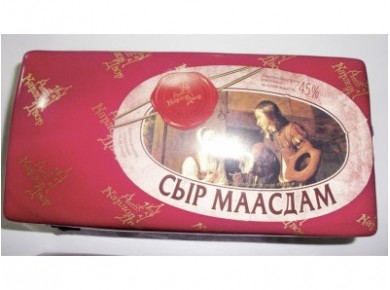 Сыр полутвердый КАРЛОВ ДВОР Маасдам, 1 кг