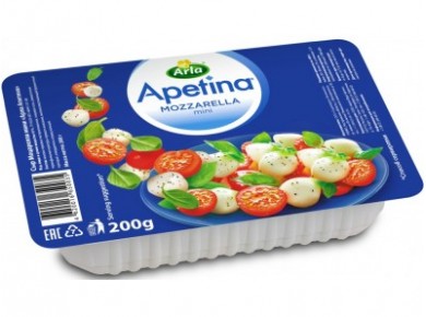 Моцарелла мини ARLA Апетина, 200г, 1 штука