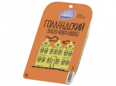 Сыр Голандский VALIO 45%, 140г, 1 штука