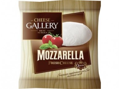 Сыр Моцарелла CHEESE GALLERY 45%, 1 штука