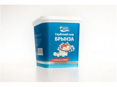 Сыр Сербская брынза 45%, 1 кг, 1 штука