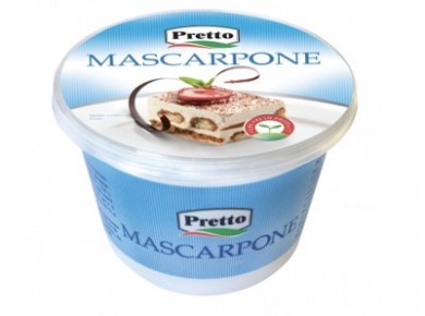 Сыр PRETTO Маскарпоне 80%, 500г, 1 штука