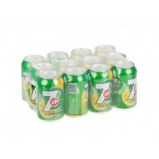 7-UP газированный напиток, 0,33л, 12 штук
