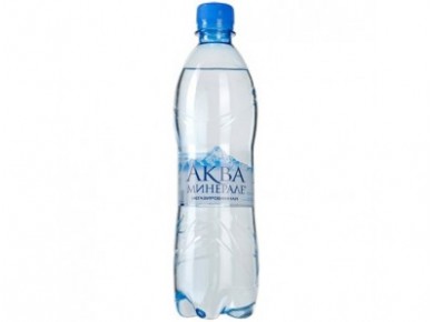 Питьевая вода AQUA MINERALE негазированная, 0,6л, 24 штуки