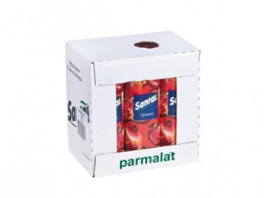 Сок SANTAL Красный гранат, 1л, 6 штук