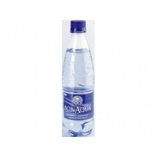 Вода BONAQUA питьевая газированная, 0,5л, 24 штуки