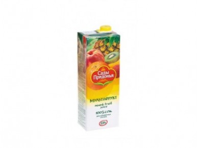 Сок САДЫ ПРИДОНЬЯ Мультифрукт,1 ,5л, 4 коробки