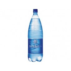 Вода BONAQUA питьевая газированная, 2л, 6 штук
