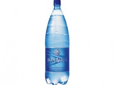 Вода BONAQUA питьевая газированная, 2л, 6 штук