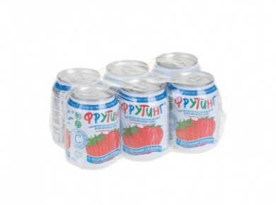 Фруктовый напиток FRUITING клубника, 0,238л, 6 штук