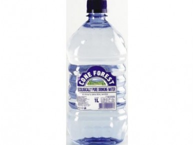Вода ШИШКИН ЛЕС питьевая без газа, 1л, 1 штука