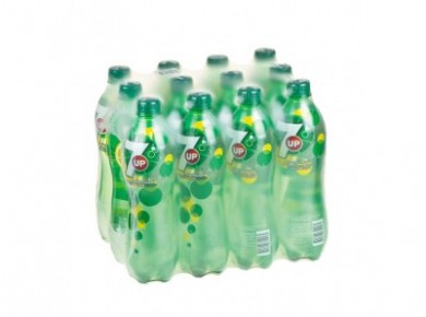 7-UP газированный напиток, 0,6л, 12 штук