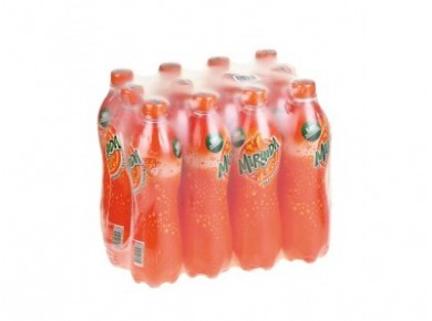 MIRINDA апельсин газированный напиток, 0,6л, 12 штук