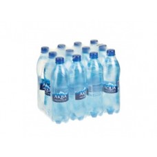 Вода AQUA MINERALE питьевая газированная, 0,6л, 12 штук