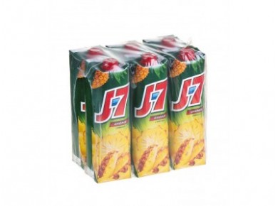 Сок J7 ананас с мякотью, 0,97л, 6 штук