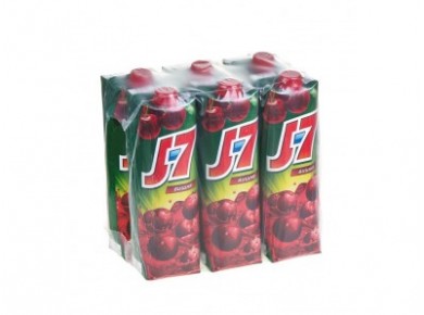 Нектар J7 вишневый, 0,97л, 6 штук