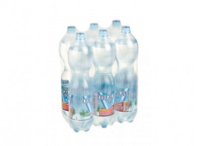 Питьевая  вода СЕНЕЖСКАЯ газированная, 1,5л, 6 штук