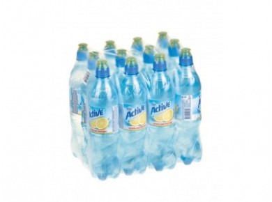 Питьевая вода AQUA MINERALE актив лимон, 0,6л, 12 коробок