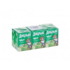 Сок ДОБРЫЙ яблочный, 0,2 л, 6 штук