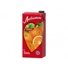 Нектар ЛЮБИМЫЙ САД апельсиновый, 1,93л, 3 штуки