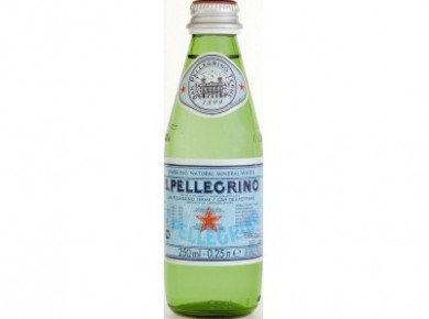 Минеральная вода S.PELLEGRINO, 0,25 л, 6 штук