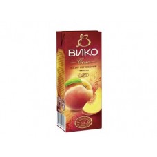 Нектар ВИКО Персик, 0,2л, 9 штук