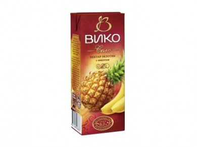 Нектар ВИКО экзотик с мякотью, 0,2л, 9 штук