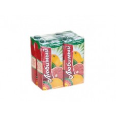 Нектар ЛЮБИМЫЙ грейпфрут/лимон, 0,95л, 4 штуки