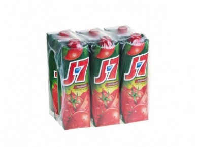 Сок J7 томатный призма, 0,97л, 6 штук
