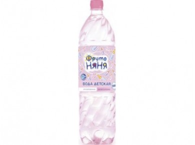 Вода детская ФРУТОНЯНЯ, 1,5л, 1 штука