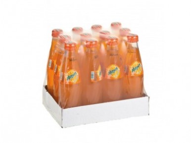 MIRINDA апельсин газированный напиток, 0,25л, 12 штук