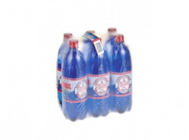 Минеральная вода STELMAS газированная, 1,5 л, 6 штук