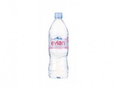 Минеральная вода EVIAN, 1л, 6 штук