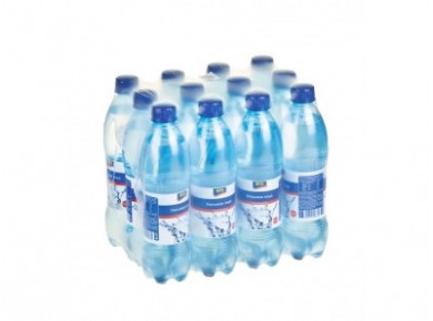 Вода ARO газированная, 0,5л, 12 штук