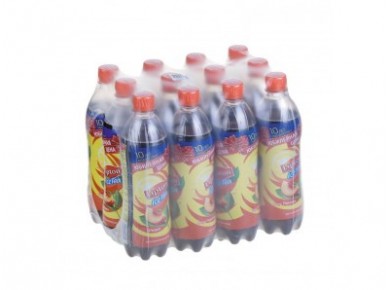 Холодный чай LIPTON с персиком, 0,6 л, 12 штук