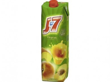 Сок J-7 Апельсин, 0,97л, 4 пакета