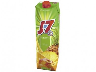 Нектар J7 тропические фрукты, 0,97л, 4 пакета