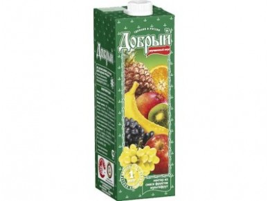 Нектар ДОБРЫЙ Мультифрут, 1л, 12 штук