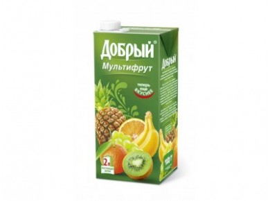 Нектар ДОБРЫЙ Мультифрут, 2л, 1 штука