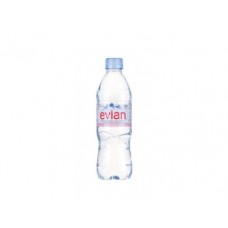 Минеральная вода EVIAN пэт. 0,5л, 1 штука