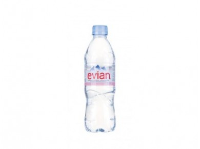 Минеральная вода EVIAN пэт. 0,5л, 1 штука