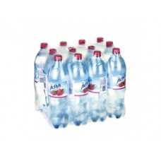 Питьевая вода ACTIVE малина, 1,25л, 12 штук