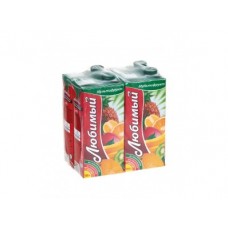 Нектар ЛЮБИМЫЙ мультифруктовый, 0,95л, 4 штуки