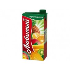 Нектар ЛЮБИМЫЙ мультифруктовый, 1,93л, 1 штука
