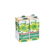 Сок GOLD 100% классик яблоко, 0,95л, 4 штуки