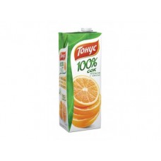 Сок ТОНУС апельсин с мякотью, 1,45л, 4 штуки