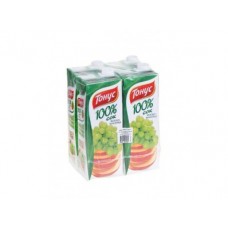 Сок ТОНУС Яблоко-виноград 1,45 л, 4 штуки